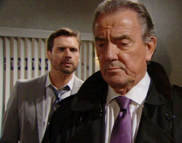 Victor and Nick on "The Young and the Restless"