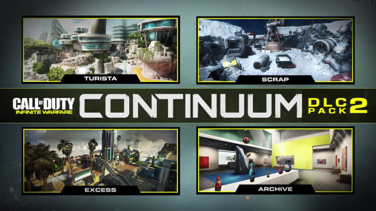 'Call Of Duty Infinite Warfare' Continuum maps