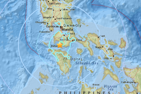earthquake philippines USGS