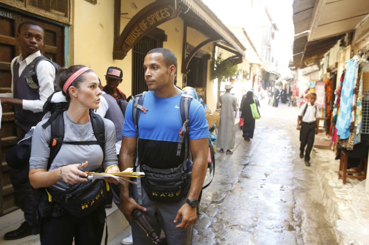 Sara and Shamir on "The Amazing Race" 