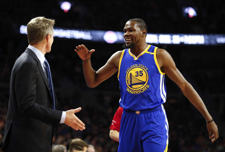 Kevin Durant Steve Kerr