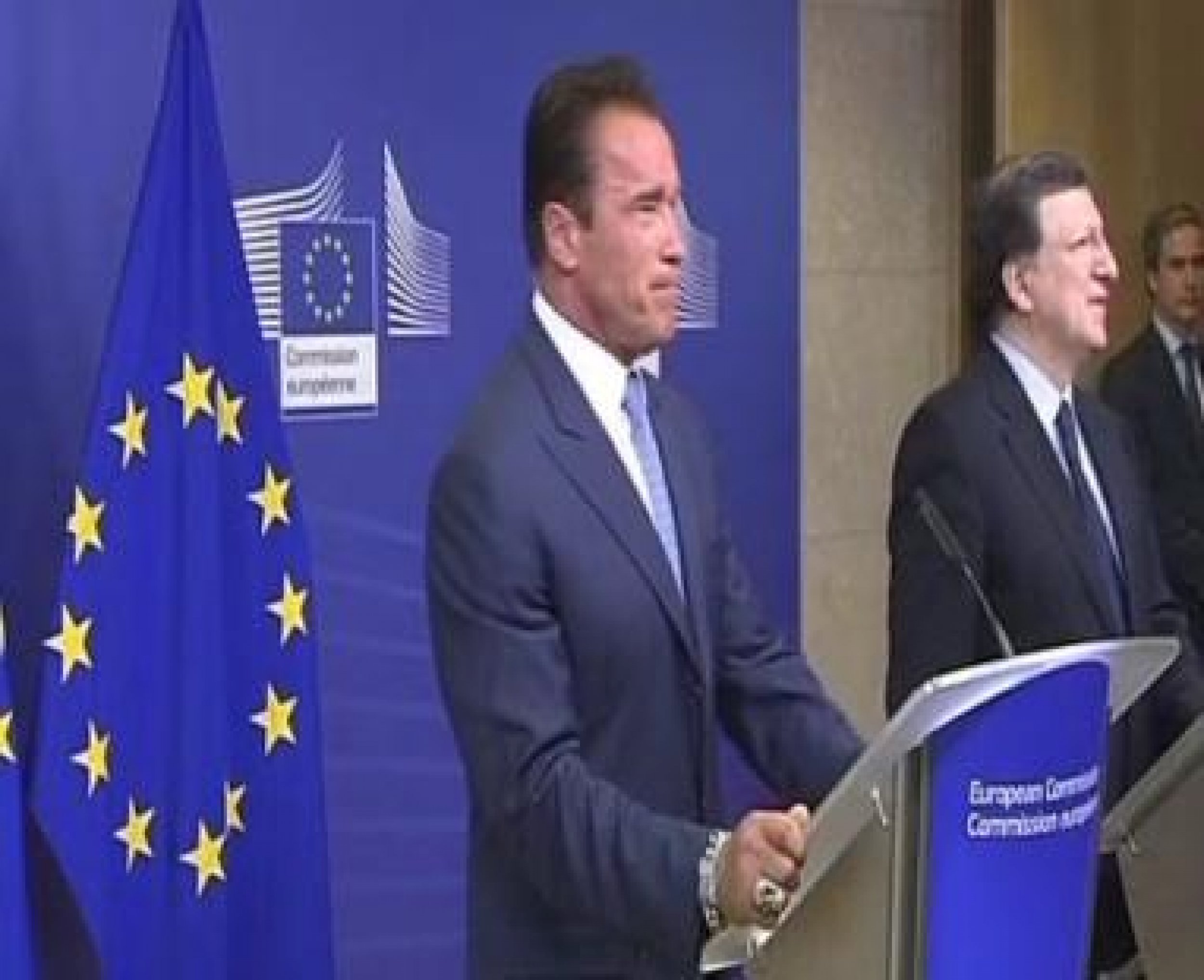 Arnold Schwarzenegger In Brussels To Make Green Action More Snappy, More Sexy