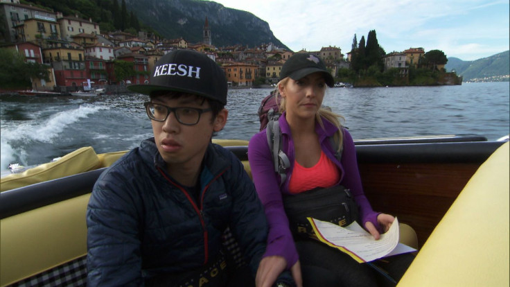 Vanck and Ashton on "The Amazing Race"