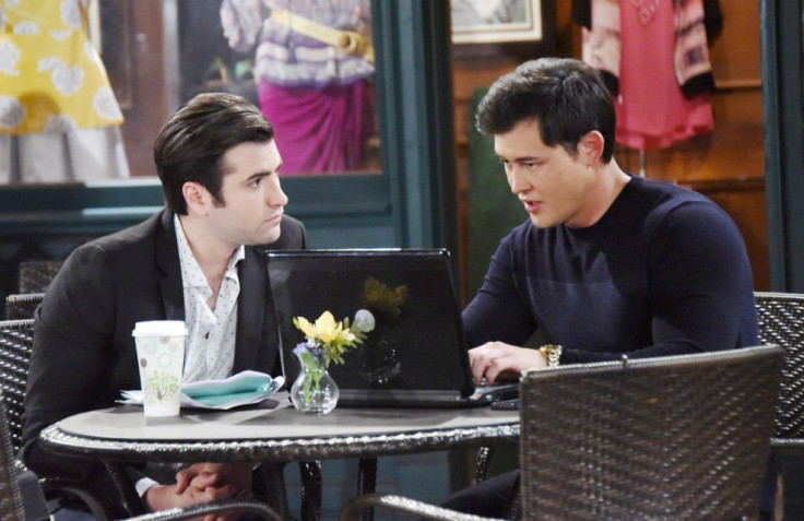 Sonny and Paul on "Days of Our Lives" 
