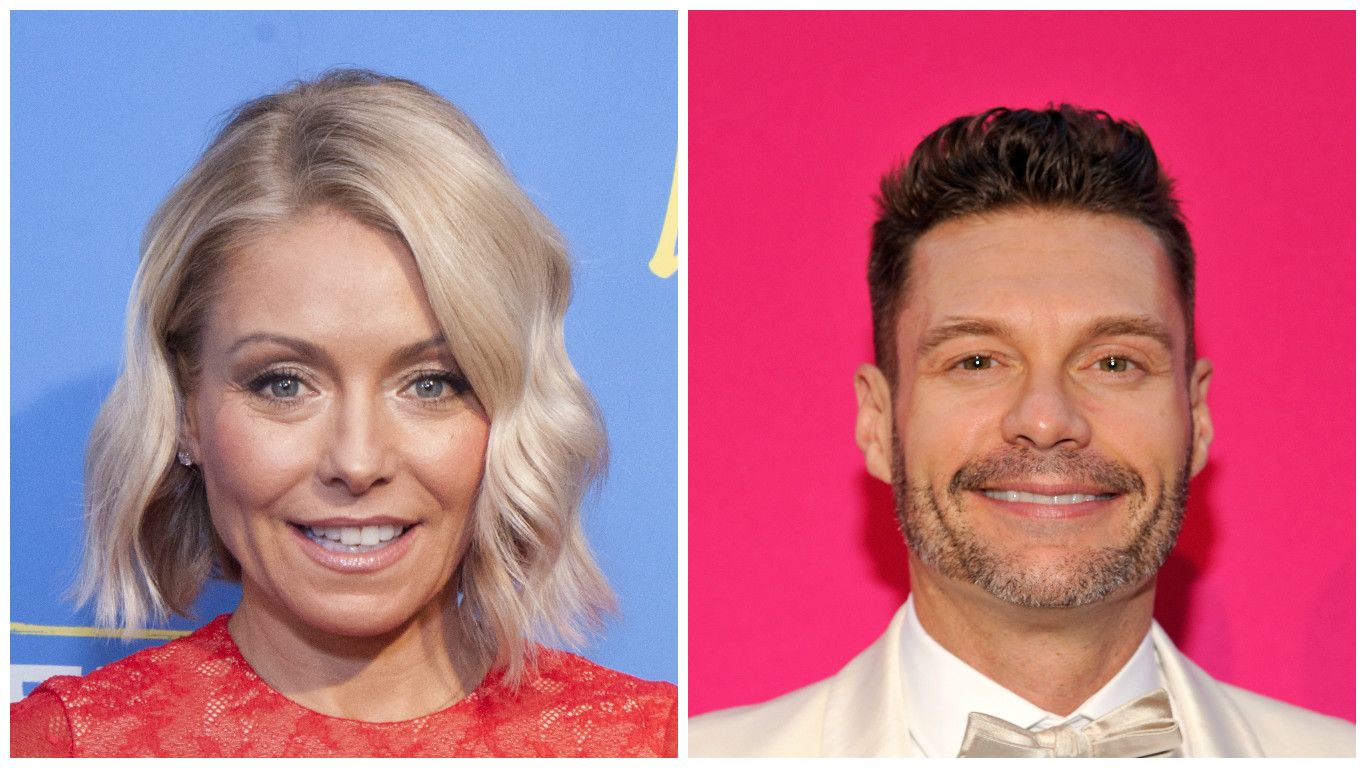 Kelly Ripa Picks Ryan Seacrest As New ‘live Cohost And People Arent