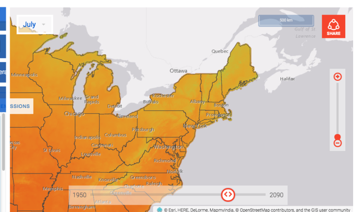 climate explorer noaa