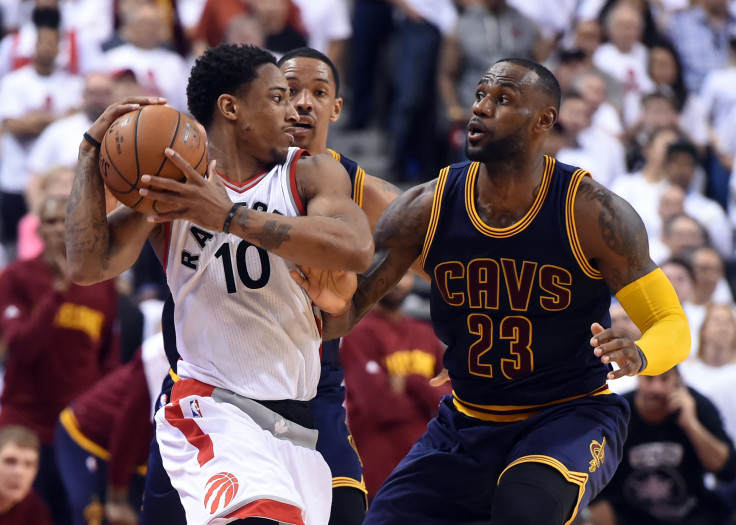 DeMar DeRozan LeBron James