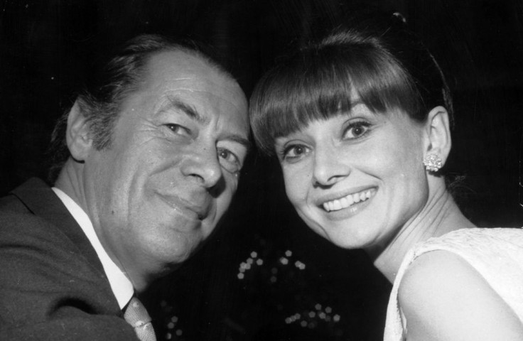 Rex Harrison and Audrey Hepburn