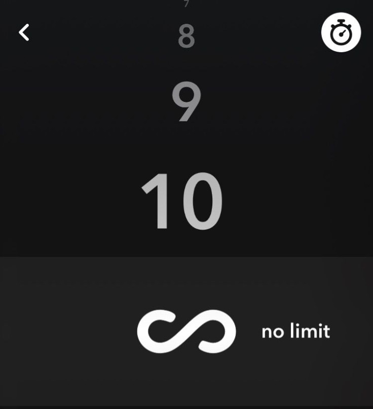snapchat timer