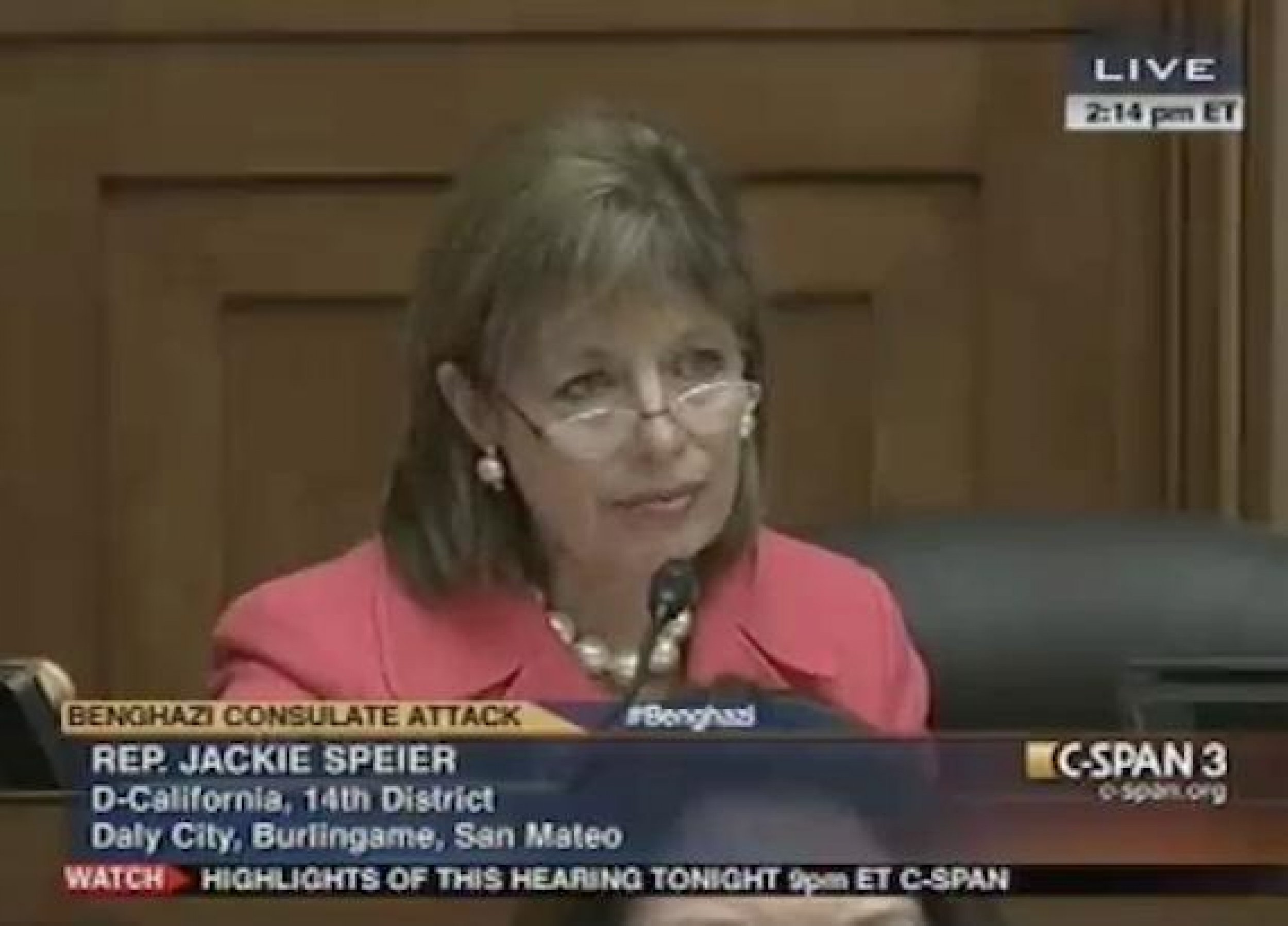 Rep. Jackie Speier Says We Have To Do A Better Job Protecting Embassies