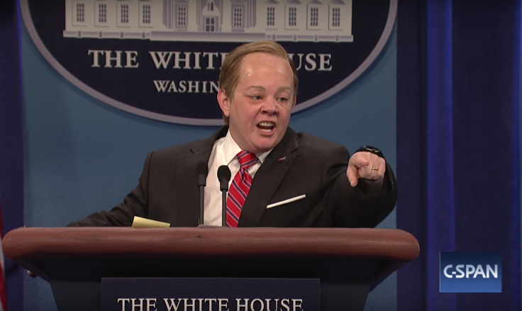 Melissa McCarthy as Sean Spicer on 'SNL'