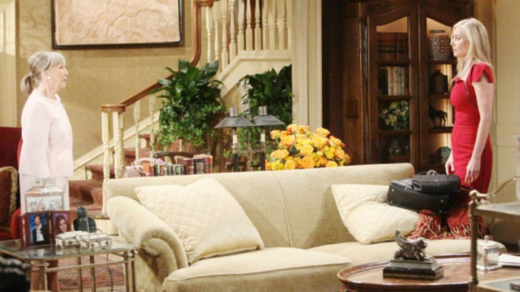 Ashley and Dina on "The Young and the Restless"