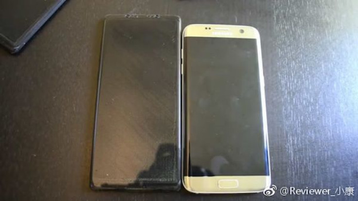 Galaxy Note 8 leak comparison