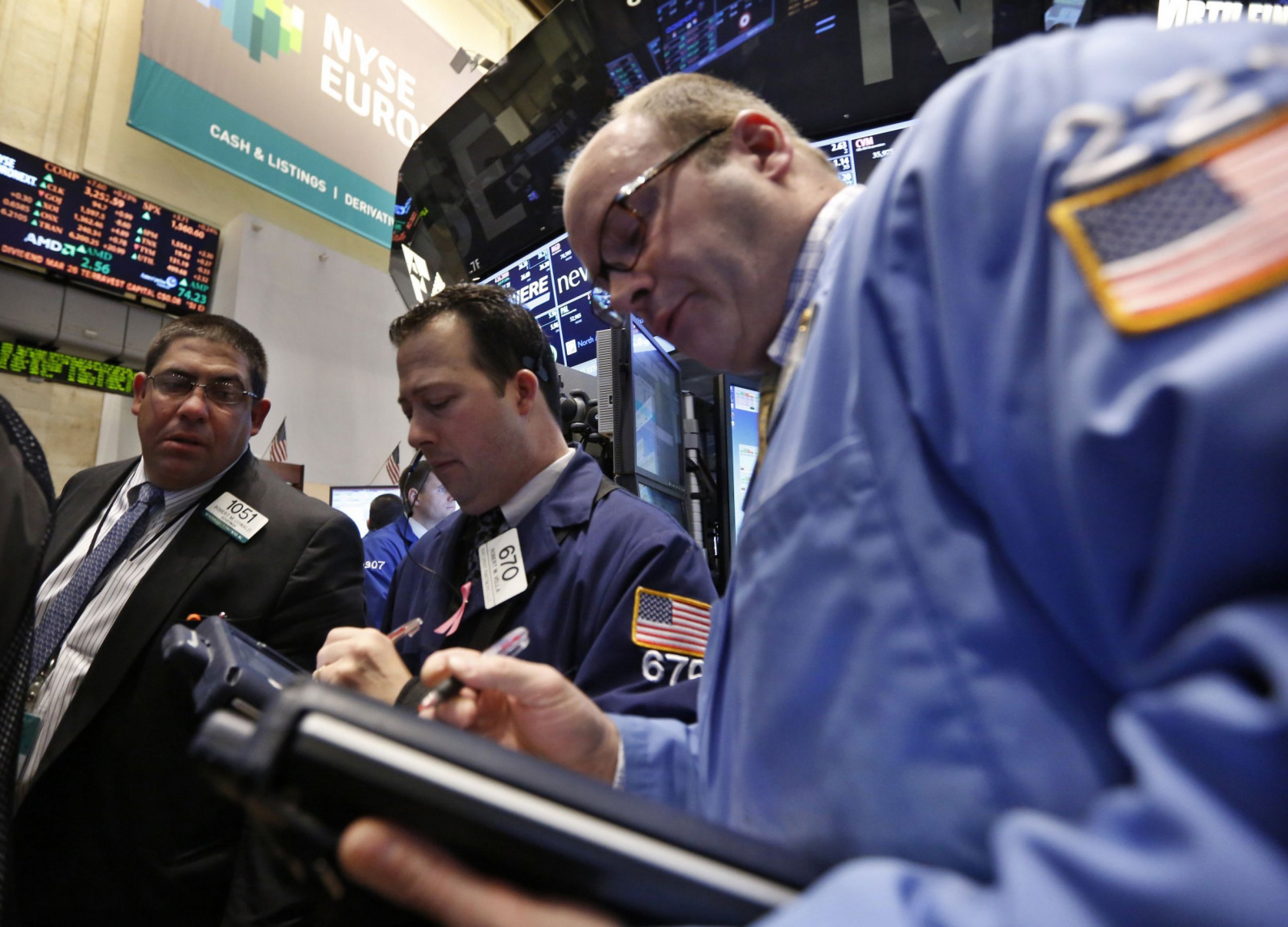 U.S. Stocks Close Lower After Cyprus Concerns Cause Eurozone Debt Fears