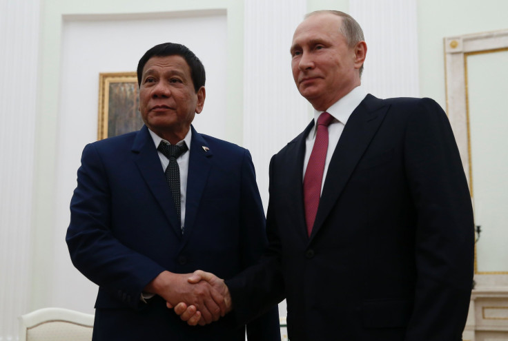 Rodrigo Duterte and Vladimir Putin