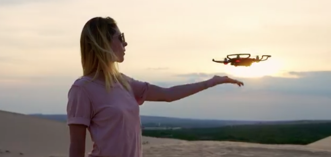 DJI's New Spark Camera Drone Weighs Less Than A Can Of Soda, Controlled