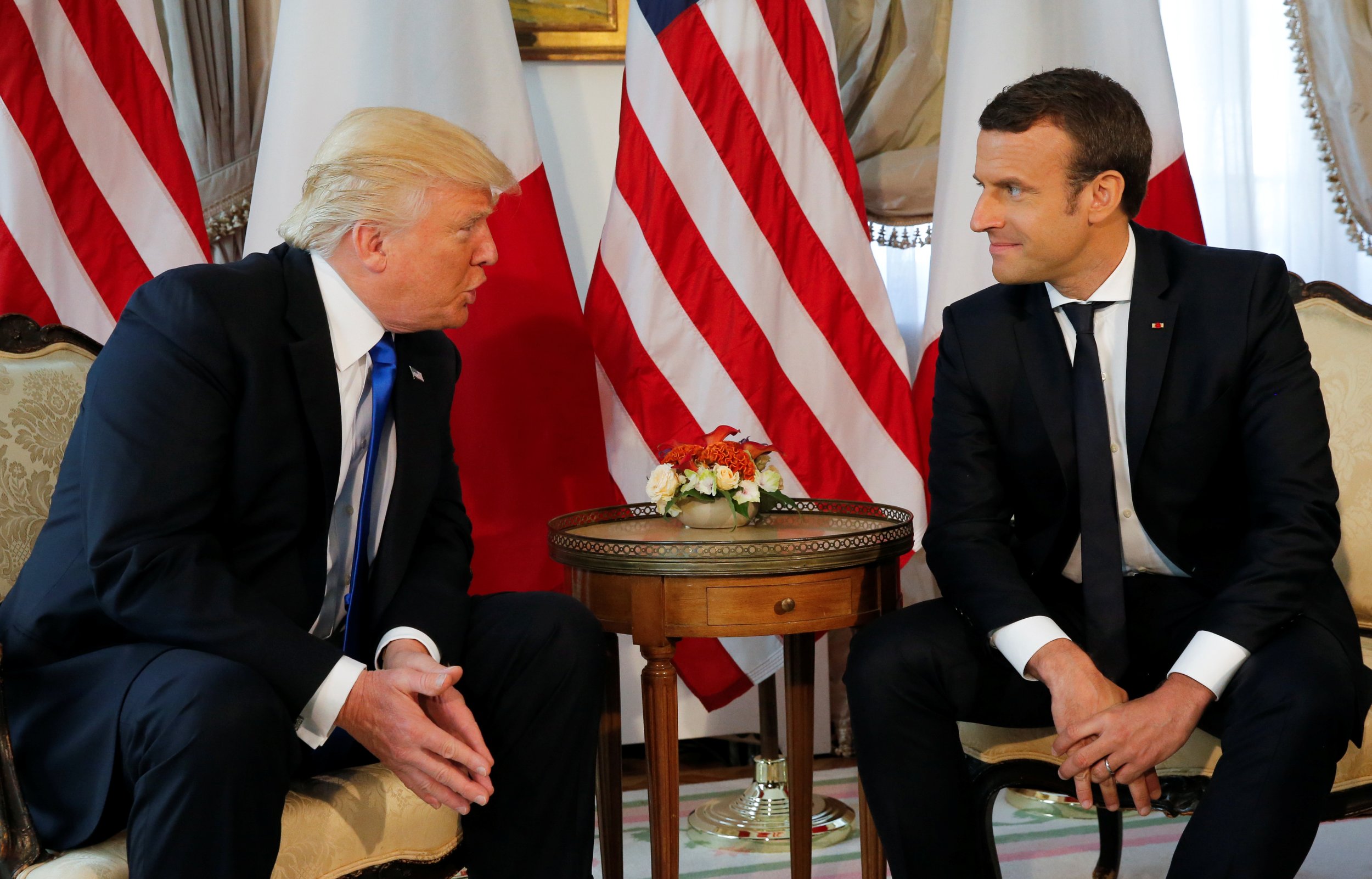 Macron Explains Tense Handshake With Trump Calls It Moment Of Truth