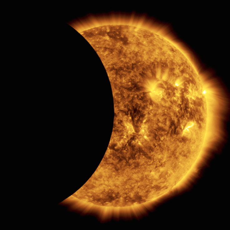 SDO solar eclipse