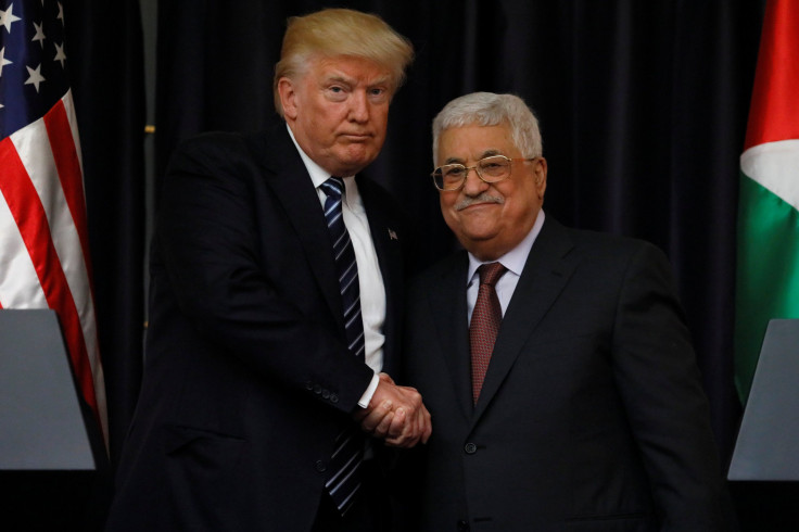 trump abbas