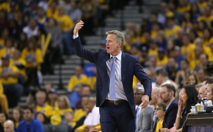 Steve Kerr Warriors