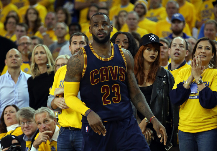 LeBron James, Rihanna 