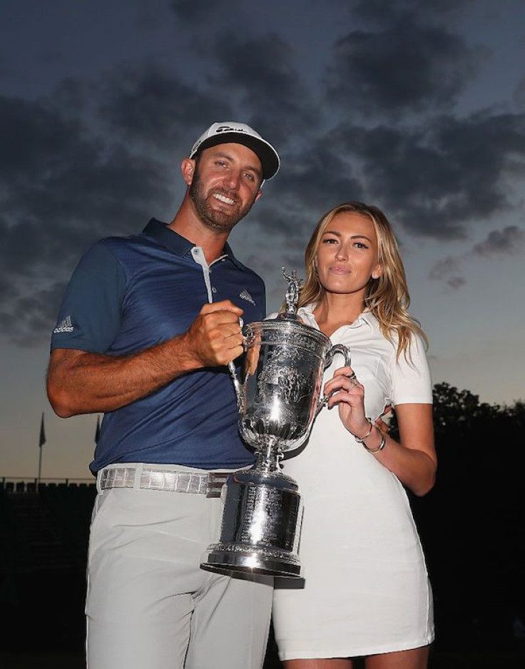 Dustin Johnson and Paulina Gretzky