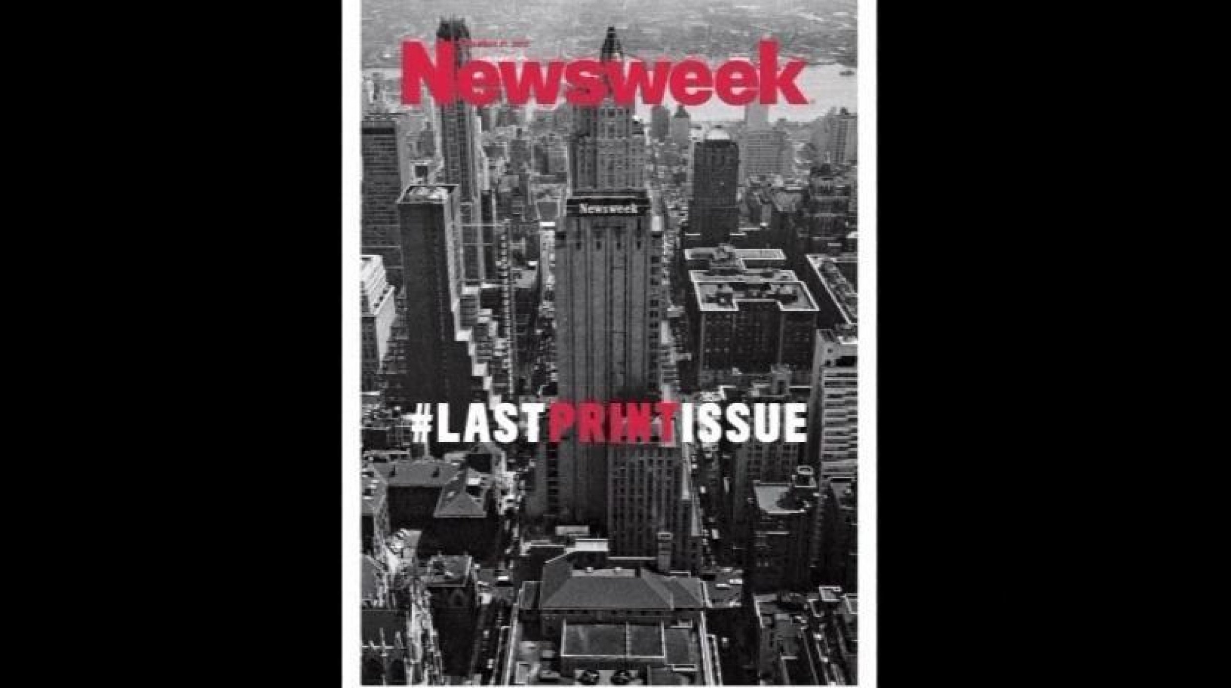 Final Print Issue of Newsweek Released