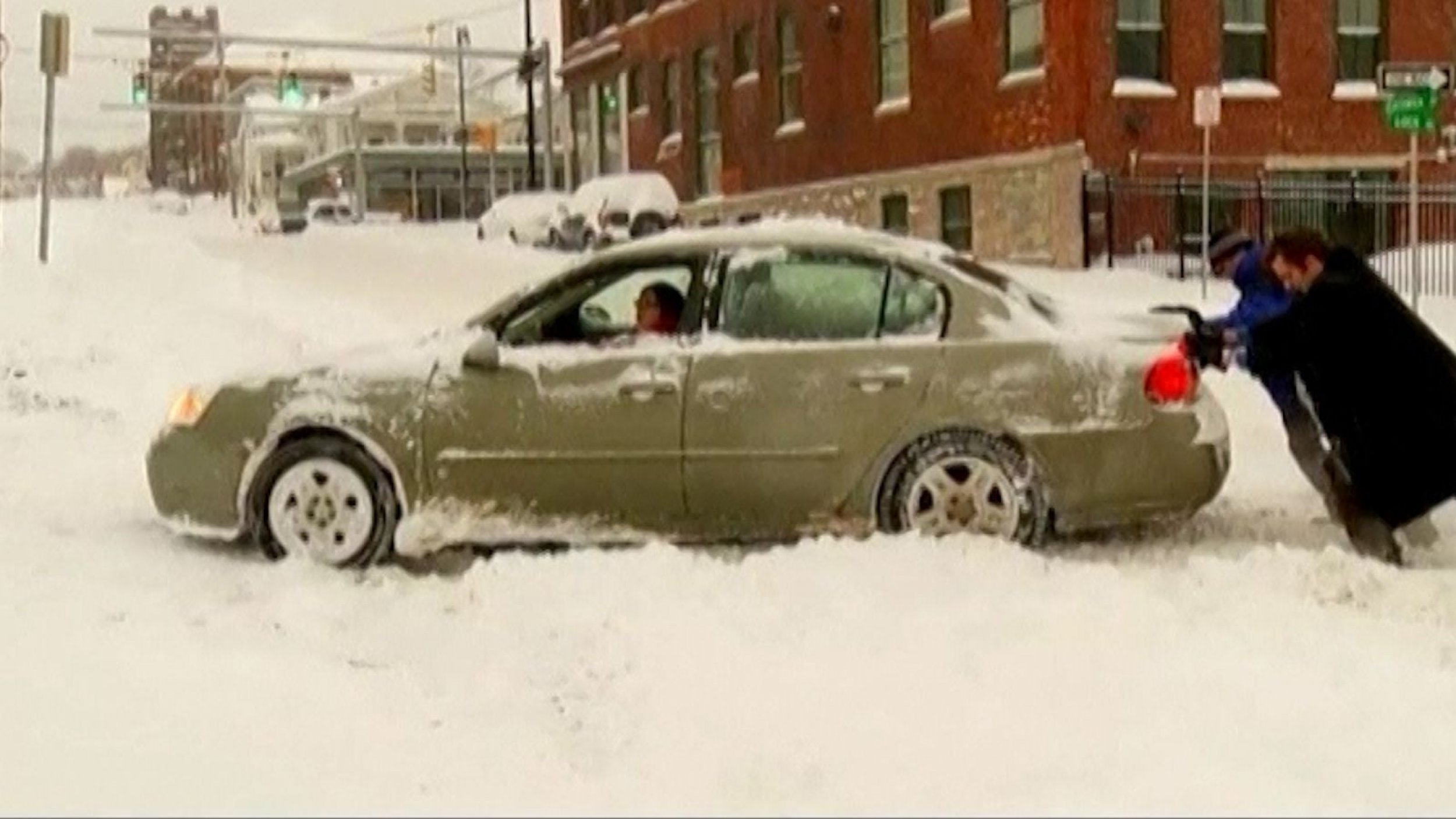 US Northeast Slammed By Winter Weather