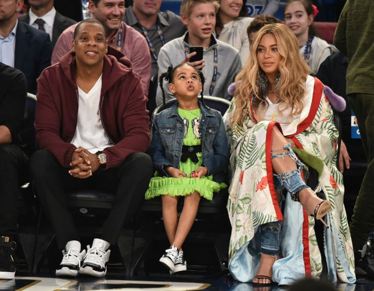 Beyonce, Jay Z and Blue Ivy