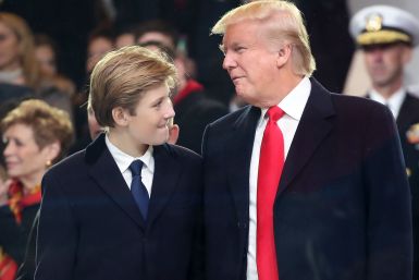 Donald and Barron Trump