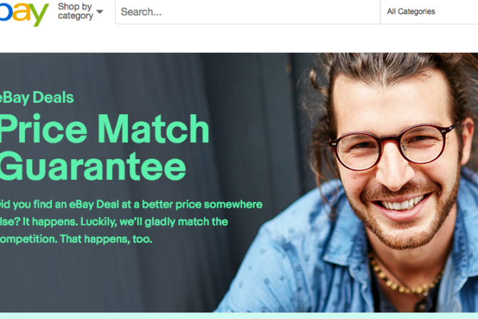 eBay introduces Price Match Guarantee.
