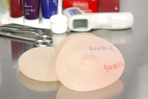 silicone gel breast implant