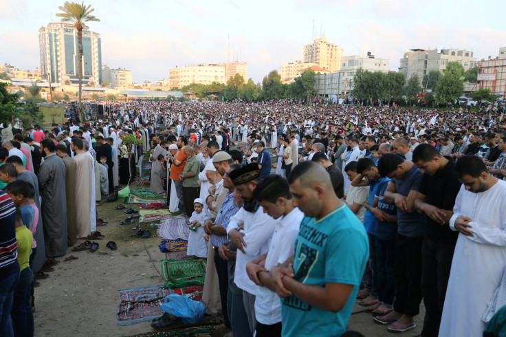 Eid celebrations in Gaza City