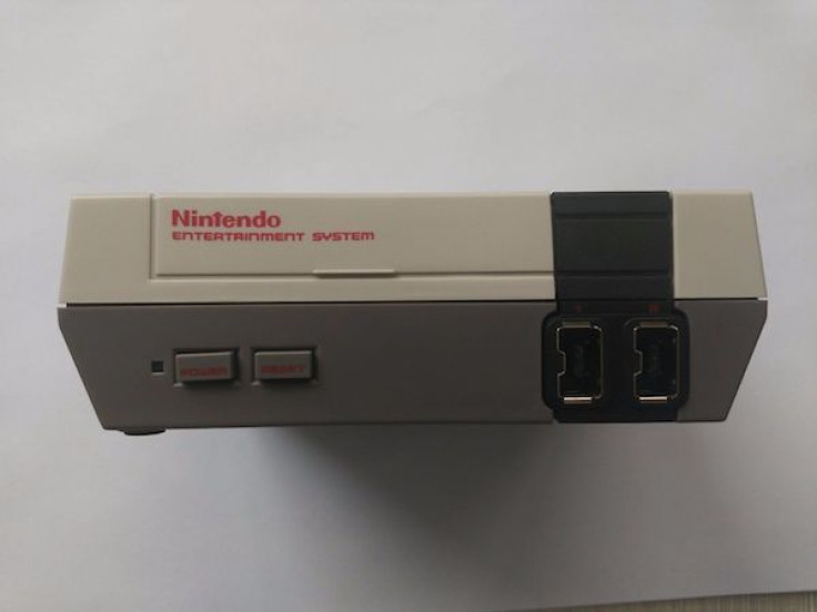 NES mini front profile