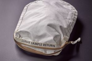 lunar sample bag sotheby's