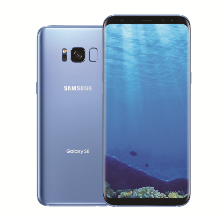 Samsung Galaxy S8 and S8 Plus Coral Blue
