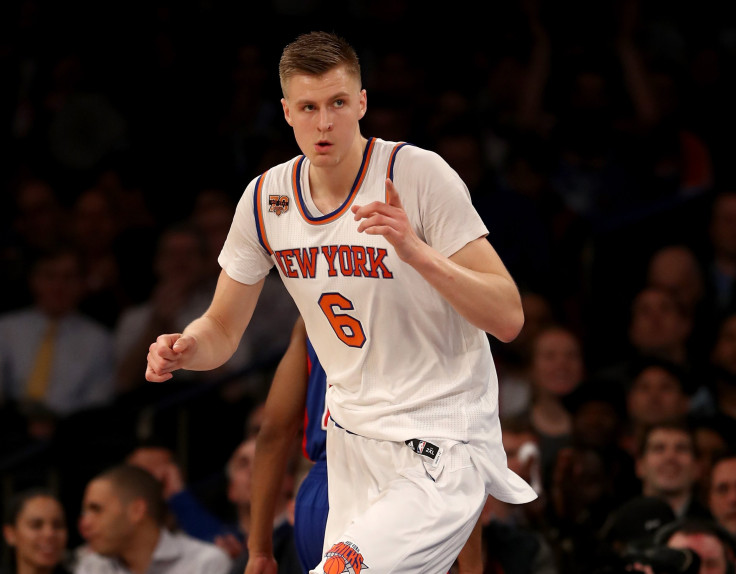 Kristaps Porzingis Knicks