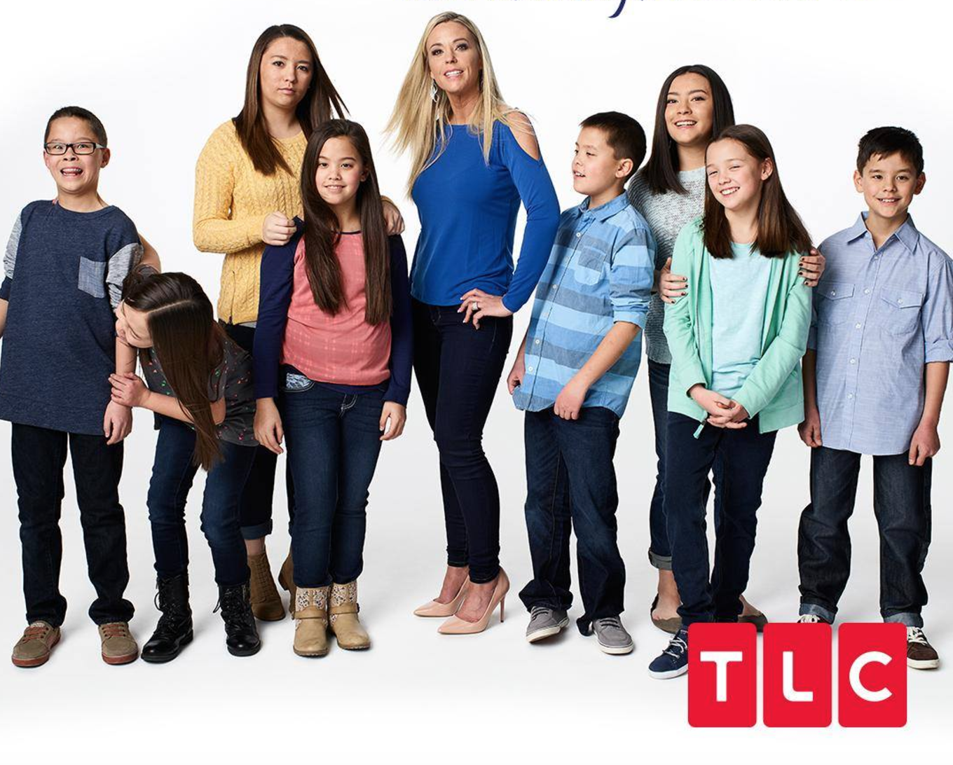 Kate plus. Кейт плюс Эйт. Кейт плюс 8. Шестерняшки Кейт Госселин. TLC Kate +8.