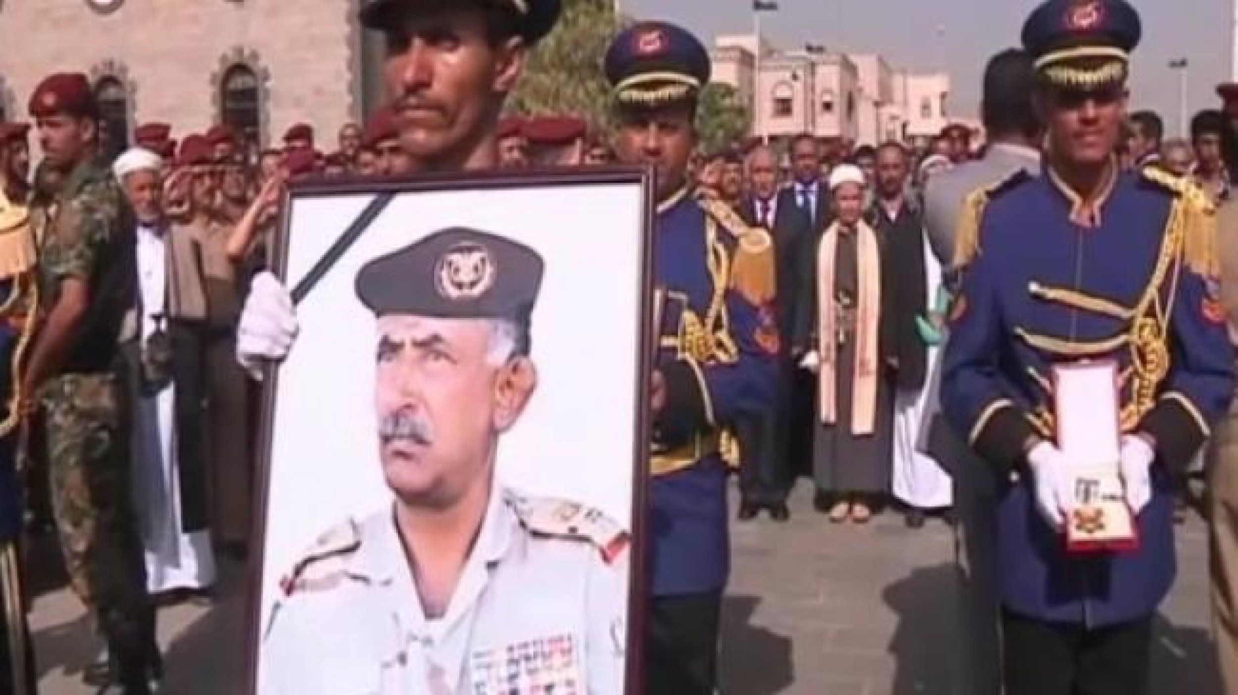 Funeral for Yemeni General Killed by Suicide Bomber