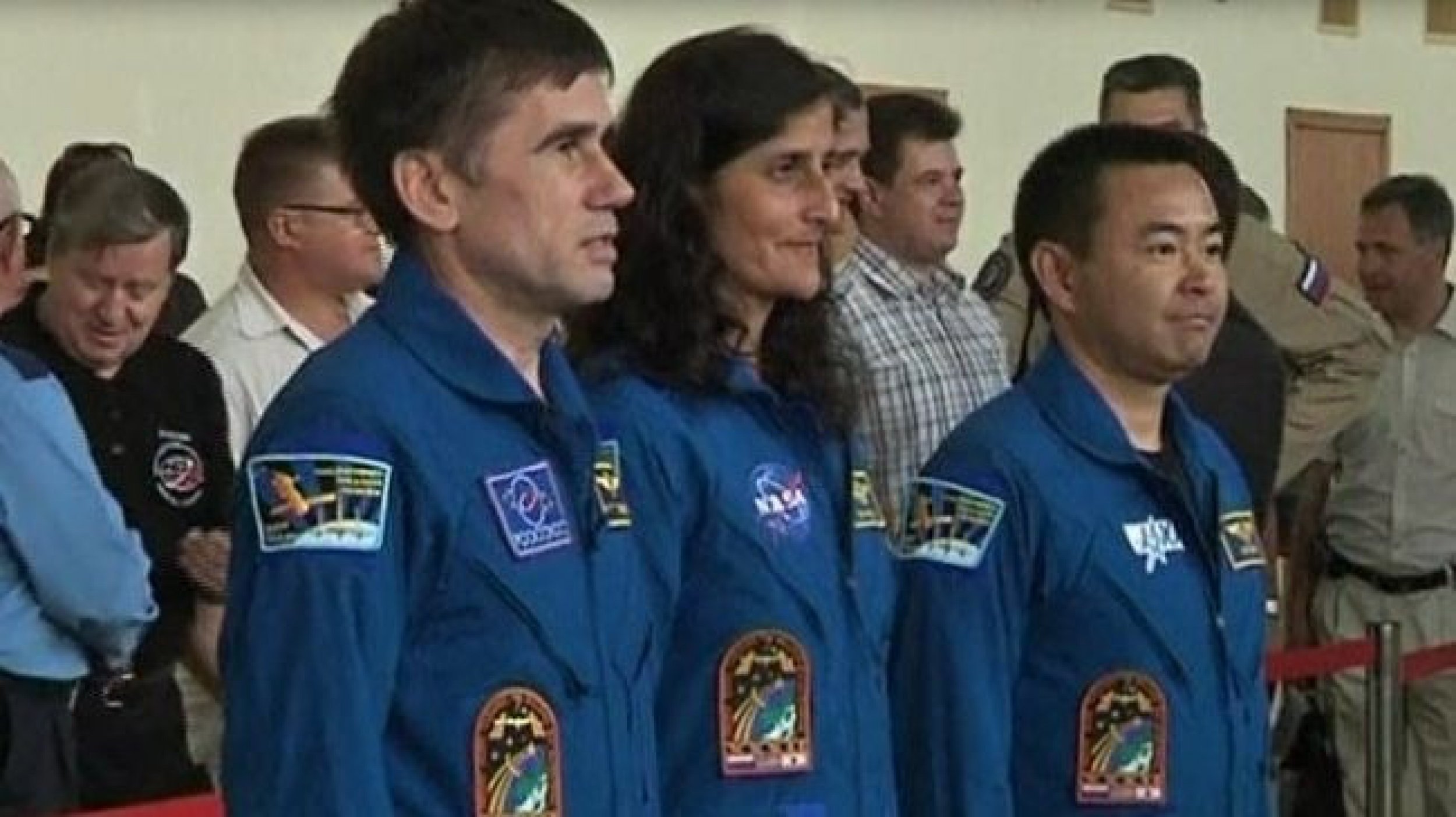 New ISS Crew Trains Ahead of Space Launch