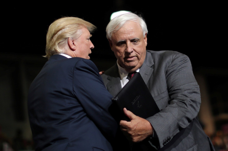 Jim Justice and Donald Trump