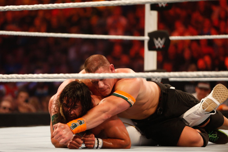 Seth Rollins John Cena 