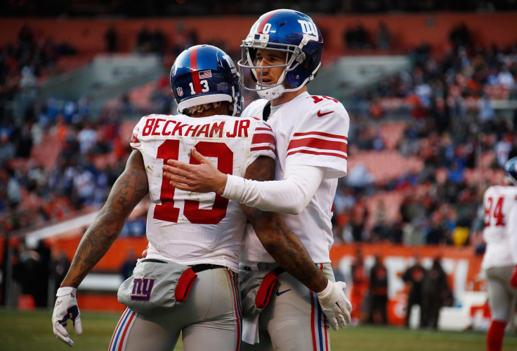 Eli Manning Odell Beckham 