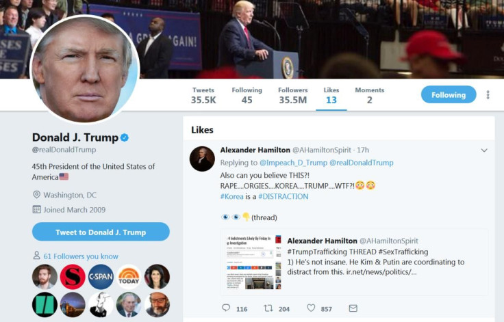 Donald Trump liked tweet - Copy