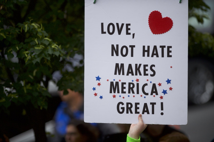 Trump protestors