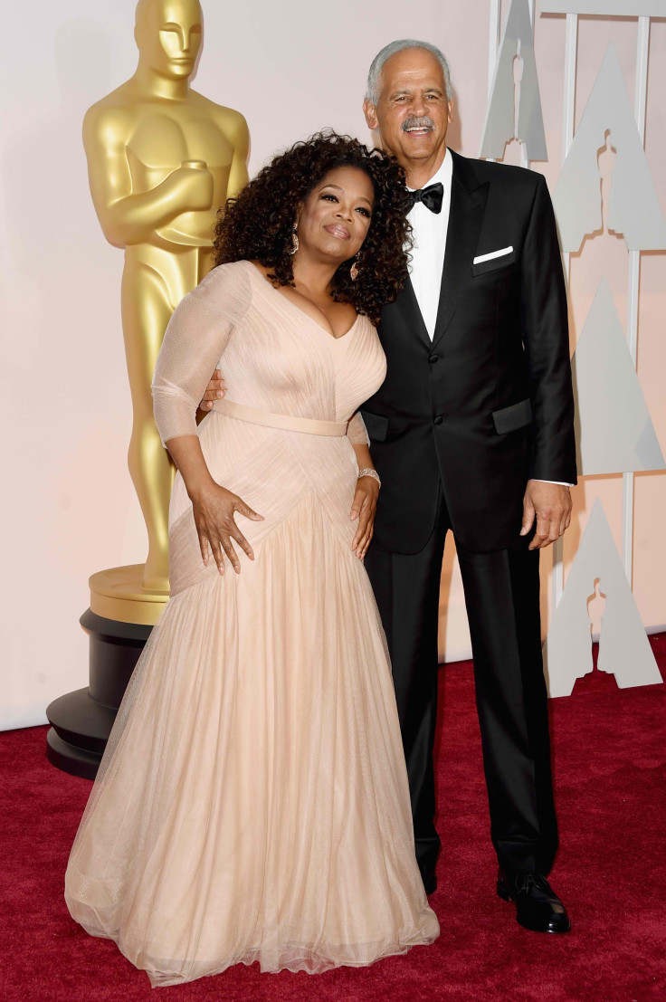 Oprah Winfrey and Stedman Graham