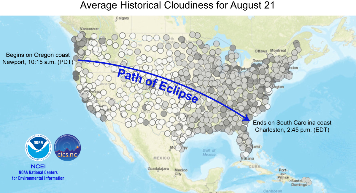 Total Solar Eclipse Weather Forecast Will Clouds Block Your View