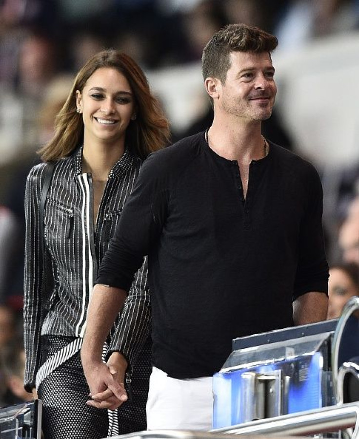 April Love Geary, Robin Thicke