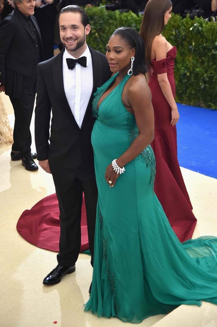 Serena Williams and Alexis Ohanian