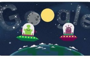 google doodle eclipse